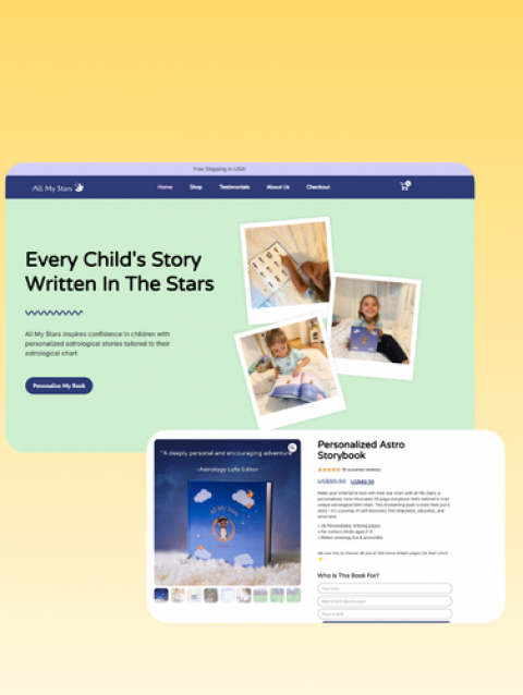 All My Stars – Story-Driven Book Store