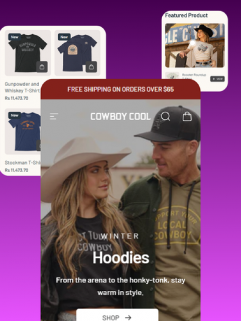 Cowboy Cool – Western Brand eCommerce Store