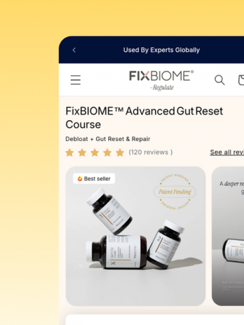 FixBIOME – Subscription eCommerce Experience