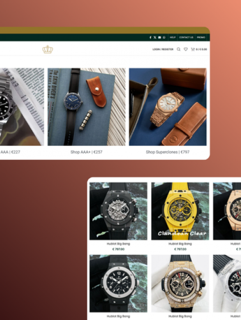 Luxury Timepiece eCommerce Website Development (1)