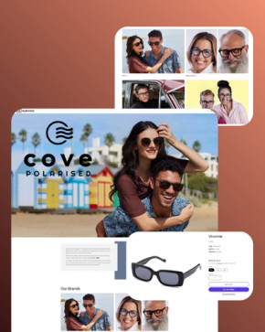 VS Eyewear – Minimalist Shopify Store